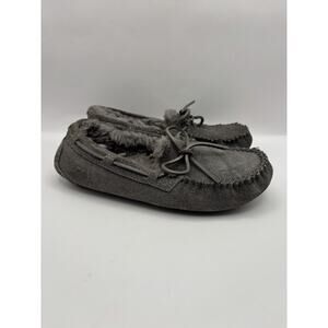 Ugg Dakota Twinkle Metallic Pewter Slippers Women Size 6